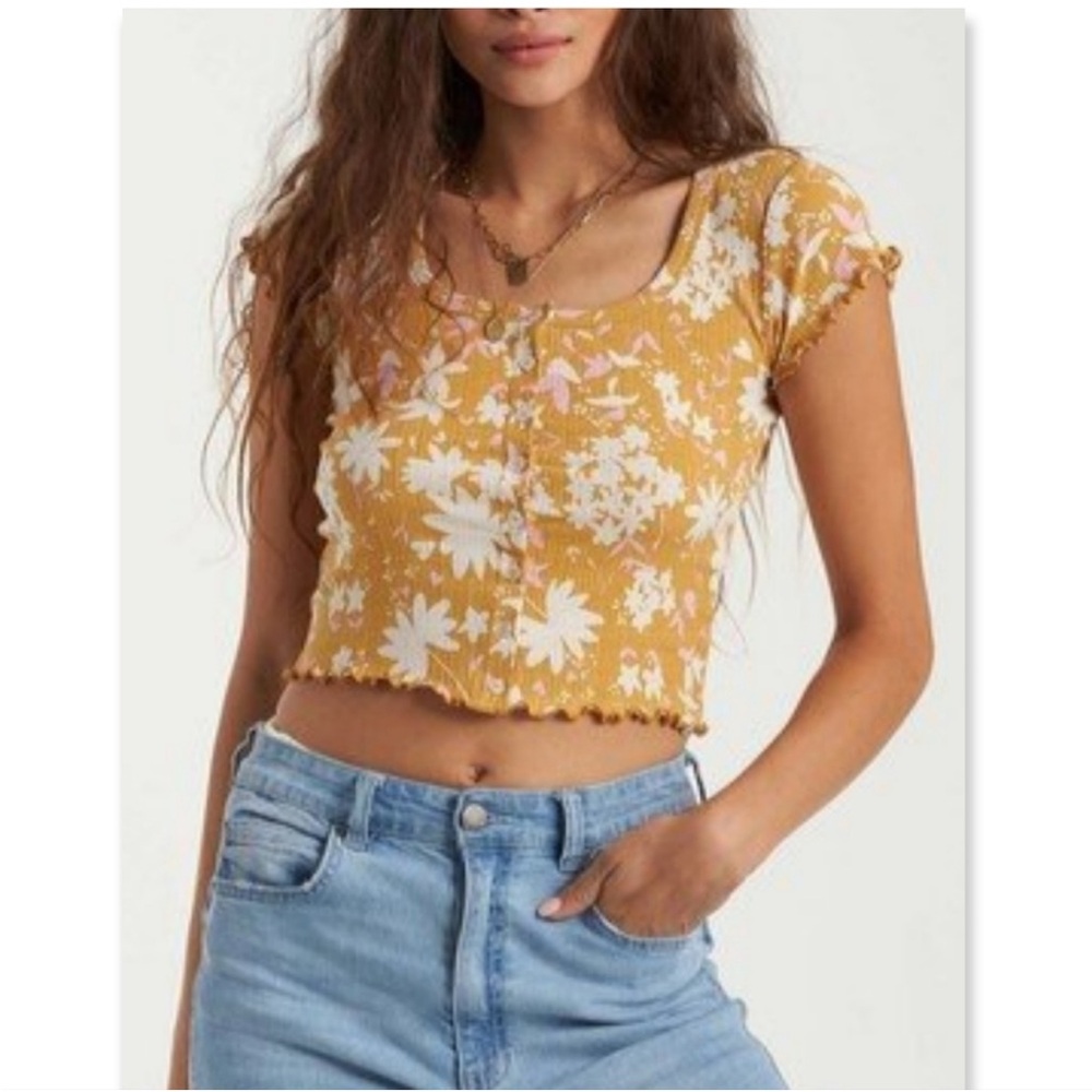 Floral Crop Top